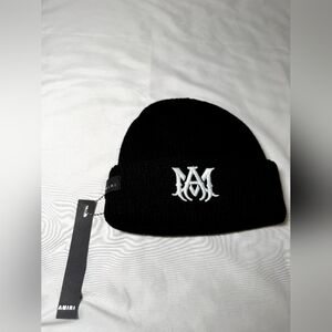 Amiri Black Knit Beanie